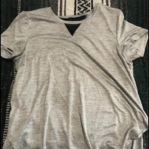 Mesh backed t-shirt